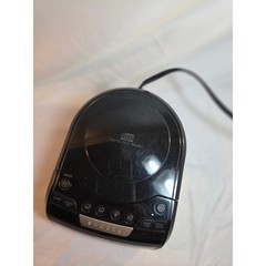 RCA RP5605-A CD Clock Radio AM FM Digital Alarm Black Top Loading Player