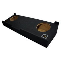 07-13 Chevy Silverado Crew Cab Truck Dual 12″ Custom Subwoofer Enclosure Sub Box
