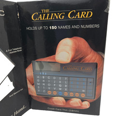 New The Calling Card (Vintage 1986) The Electronic Little Black Book Hong Kong