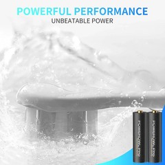 POWEROWL Goldtop Rechargeable AA Batteries PRO, High Capacity 2800mAh, Premium
