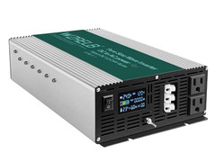 3000W Pure Sine Wave Inverter 12V/24V Auto-Detect DC to 110V/120V AC Off-Grid RV