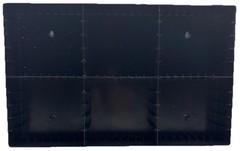 30 Cassette Rack Wall Mountable Storage Holder Shelf BLACK—SHIPS IN 24 HOURS—