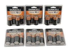 24 PACK NEW Duracell C4 Coppertop Alkaline Batteries 1.5 V (MN1400R4) Exp 3/2035