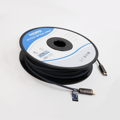 4K HDMI Cable 250 Ft，Fiber Optic HDMI Cord (Hdmi2.0B, 18Gbps, 4K 60Hz 4:4:4 RGB,