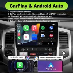 Solvitek Car Radio for Toyota Tacoma 10.1″ 4GB RAM 64GB ROM (Fast Charging)
