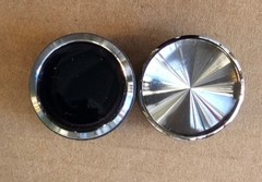 ORIGINAL KENWOOD/JVC POWER/VOLUME CAR STEREO SET OF 2 KNOB, NEW
