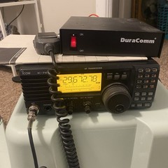 Huge Lot – Icom IC-718 HF Ham Radio Duracomm It-100 Auto-tuner Antennas & More