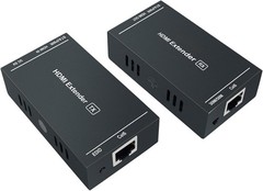 Compact HDMI Extender 1080P@60Hz – Uncompressed Video Transmission Up to 164 Ft
