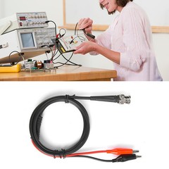 ♡ 90cm 50Ω BNC Clip Coaxial Cable Function Signal Generator Testing Line