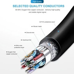 HDMI CABLE CERTIFIED ULTRA HIGH SPEED 2.0 4K 1080P for HDTV PC LAPTOP GAMING