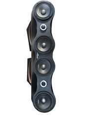Audiopipe Loaded Enclosure with 4×6.5 Orion Cm65 Speaker W 2 Audiopipe Tweeters