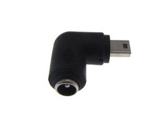 Mini USB Male to 5.5/2.1mm DC Jack Power Connector Changer