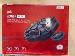 Polk Audio DB6502 6-1/2″ 300 Watt Complete Component Speaker Package Brand New