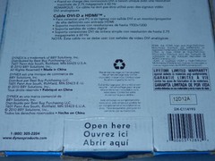 new no box Dynex DX-C114193 6 Ft 1.8 M DVI-D to HDMI Cable 1900 x 1200 114193