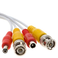 CCTV Security Camera Cable BNC Extension Power Surveillance DVR 6FT-100FT lot