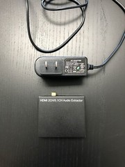 A-NeuVideo ANI-5.1CH HDMI to SPDIF 2CH/5.1CH Audio Extractor with HDMI Pass Thru