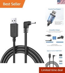 USB to DC Car Charger Cable for Furrion FOS07TADS Vision S Monitor Power Supply