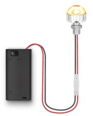 “AA Battery Box with LED Lamp & Switch, Mini 3V Light Wiring Kit, 1 Pack”