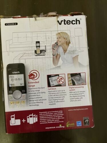 VTech CS5209 DECT 6.0 Cordless Phone Expansion Handset for CS5229,5249