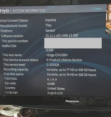 Rare LIFETIME TiVo EDGE for ANTENNA 500GB 2-TUNER RD6F50