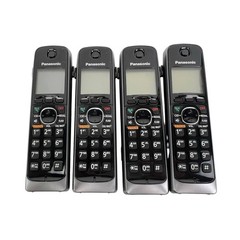 Panasonic KX-TG7641 DECT 6.0 PLUS Base & 4 Cordless Handsets KX-TGA660