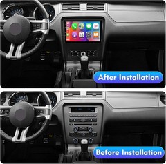 For 2010-2014 Ford Mustang Apple Carplay Car Radio Android 13 Navi GPS Player