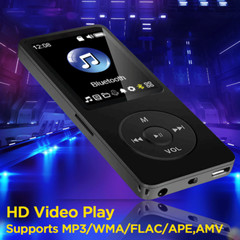 Portable Bluetooth MP3 Player HIFI Music Speakers MP4 Media FM Radio Recorder