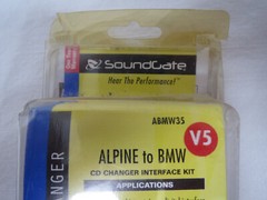 Soundgate ABMW35 V5 Alpine Cd Disc Changer Interface For BMW Model Vehicles New