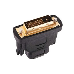 DTech DVI Male to HDMI Female Adapter, Bi-Directional Converter