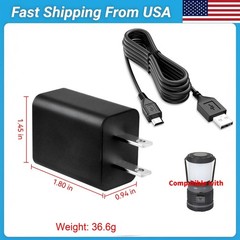 Charger For EZORKAS,Eventek,Lepro LE,AYL,Coleman,Tough Light,LuminAID Camping