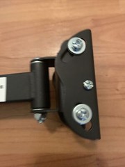 1pc Core Innovations TV Mount Bar ONLY Black Metal