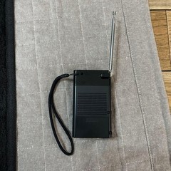 SONY ICF-P27 Portable AM/FM Handy Radio Black Japan Import Tested Working