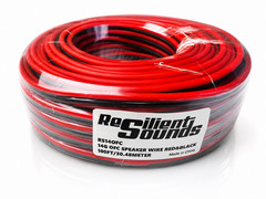 Resilient Sounds 14G OFC Competition Grade Speaker Wire Red/Black