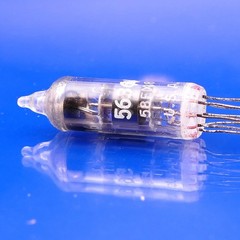 One Awesome RCA 5636A Tube NIB Dual Pentode Mxr. Test[%]: 112/102 TV-7