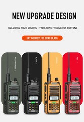 UV-98 PRO Dual Band Two Way Radio IP68 Waterproof 10W Handheld Walkie Talkie