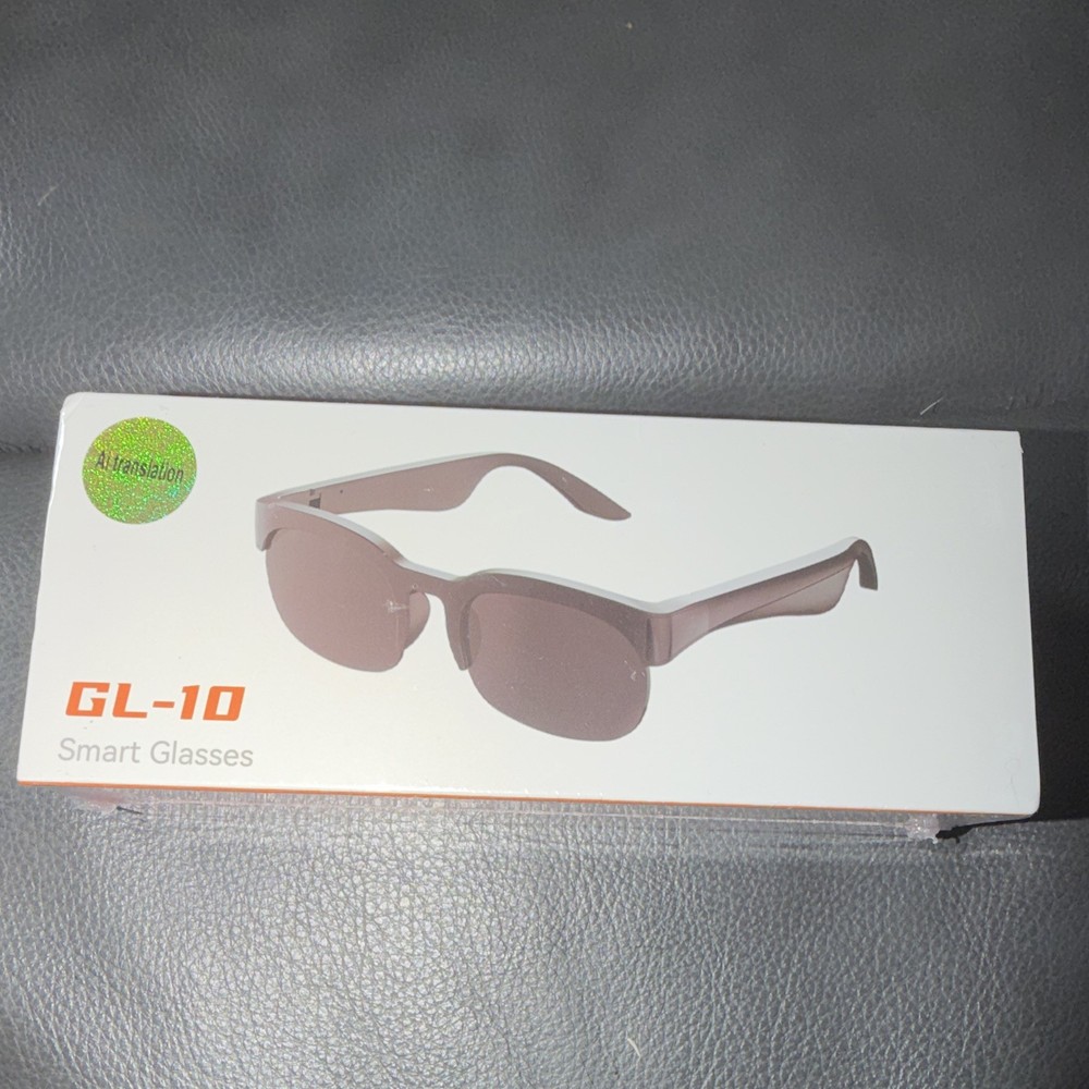 GL-10 Smart Glasses with Bluetooth Connectivity and AI Translation Technology