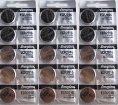 10 NEW ENERGIZER CR2016 CR 2016 BL DL2016 ECR 2016 3v LITHIUM Batteries Exp 2031