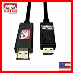 DisplayPort to HDMI Cable Adapter Converter Audio Video PC HDTV Monitor 1080P