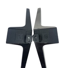 Used Original LG MAM649640 TV Stand Pair Legs Base