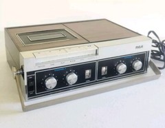 Vintage RCA YZD 560W Walnut Finish CASSETTE DECK RECORDER & Cord 2 Channel