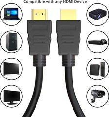 4K HDMI 2.0 Cable High Speed For HD TV Monitor Xbox PS 5 4 3 ARC Gaming Console