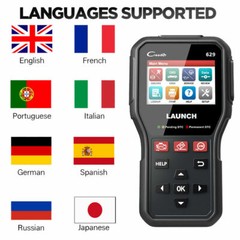LAUNCH CR629 OIL SAS BMS ABS SRS OBD2 Code Reader Car Diagnostic Tool Scanner