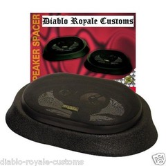 W69 VEHICLE 6″x 9″ REAR DECK OR DOOR SPEAKER PODS SPACERS -MADE IN THE U.S.A.!