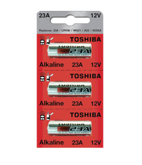 Toshiba A23 Battery 12Volt 23AE 21/23 GP23 23A 23GA MN21 (3 Batteries)