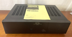 Rotel RB-980BX Stereo Power Amplifier Hi Fi Hi Fidelity Made In Japan, Tested