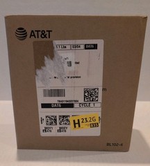 AT&T BL102-4 DECT 6.0 4-Handset Cordless Phone for 4 Handset, Silver/Black