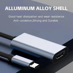 TYPE C to HDMI-Compatible 4K Adapter USB C USB3.1 Male to HDTV Female Converter