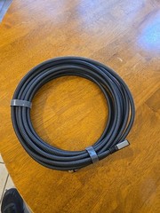 8K 24 Foot Braided HDMI Cable 24K Gold-plated 4K 120Hz 48Gbps HD Dolby 7.1