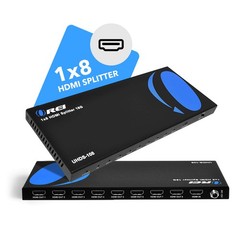 OREI 4K 1 in 8 Out HDMI Splitter 4:4:4 8-bit – 18Gbps 4K@60Hz(UHDS-108)