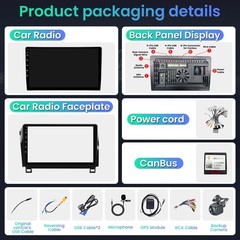 4GB RAM 64GB ROM for Toyota Tundra 2007-2013, Sequoia 2008-2018…